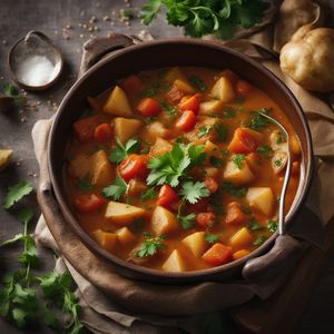 Georgian Potato Stew with Spices