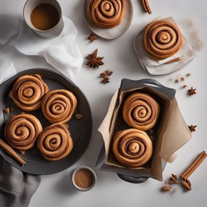 Ginger Cinnamon Rolls