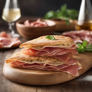 Gnocco Fritto with Prosciutto and Parmesan