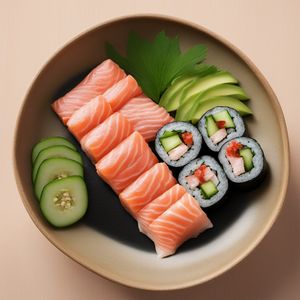 Goshiki-ito Sushi Rolls