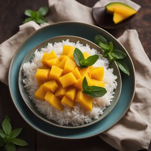 Greek Mango Sticky Rice