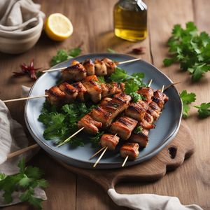 Grilled Carp Skewers with Serbian Flair