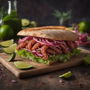 Guatemalan-style Pulpo Panino