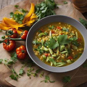 Guiso de Flor de Calabaza (Zucchini Blossom Stew)