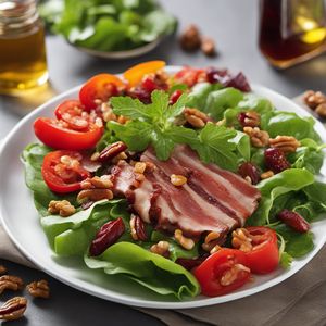 Gundel Salad with Walnut Dressing