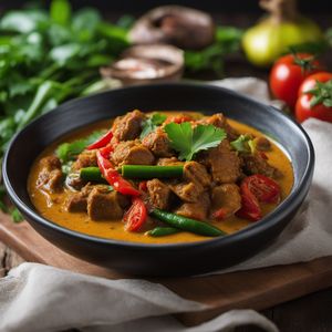 Gundruk Curry with Palembang Twist