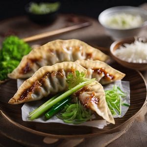 Homemade Gyoza