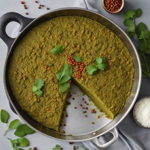 Handvo - Savory Lentil Cake