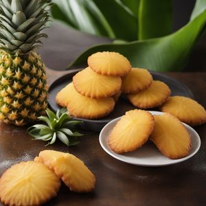 Hawaiian Pineapple Madeleines