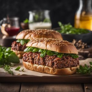 Homemade Bavarian Meatloaf Sandwich