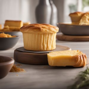 Homemade Cheesy Soufflé