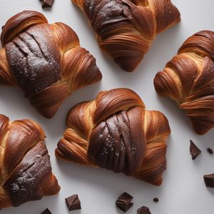 Homemade Chocolate Croissants