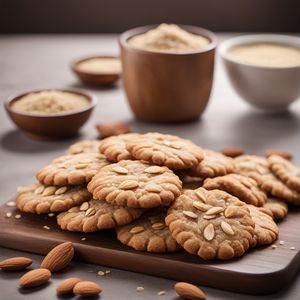 Homemade Crispy Almond Cookies