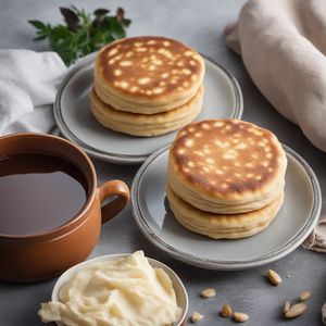 Homemade Fluffy Crumpets