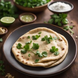 Homemade Garlic Naan