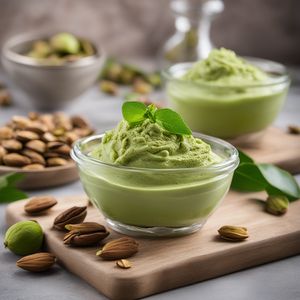 Homemade Pistachio Gelato