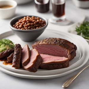 Homemade Roast Beef on Weck