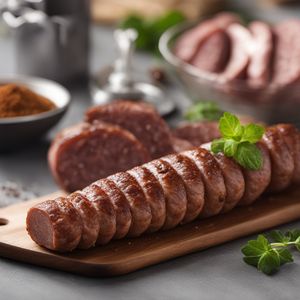 Homemade Smoky Mettwurst Sausage