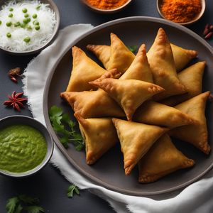 Homemade Spiced Vegetable Samosas