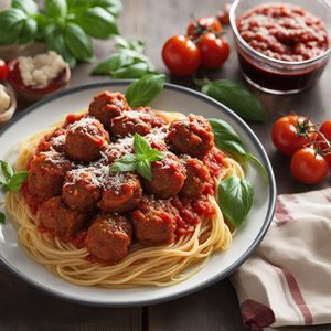 Homestyle Italian-American Spaghetti and Meatballs