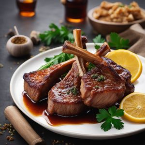 Honey-Glazed Lamb Chops