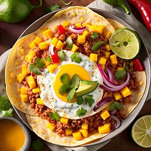Caribbean-Style Huevos Rancheros