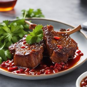 Hunan-style Honey-Glazed Lamb Chops