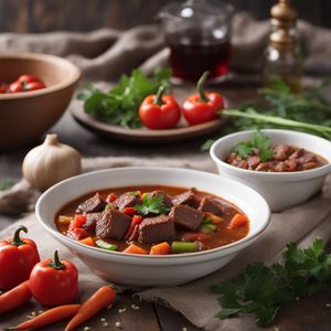 Hungarian Beef and Vegetable Stew