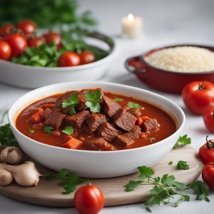 Hungarian Beef Stew with Paprika