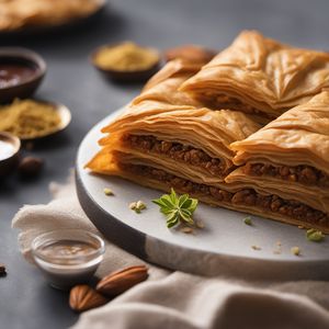 Indian Chinese Style Spiced Baklava