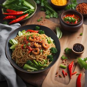 Indonesian Chinese Stir-Fried Noodles