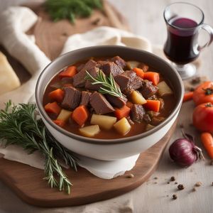 Italian Beef Stew with Root Vegetables