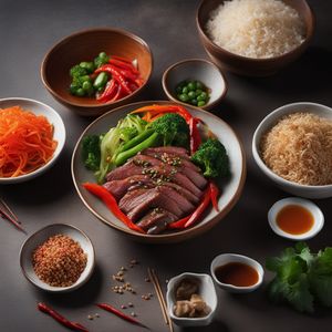 Japanese Chinese-style Carne Fiesta