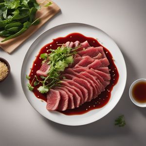 Japanese-style Beef Carpaccio