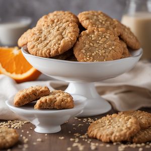 Kandil Simidi - Turkish Sesame Cookies