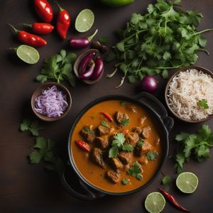Khasi ko Masu (Nepalese Spiced Lamb Curry)