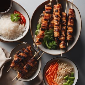 Kiritanpo: Grilled Rice Skewers with a Twist