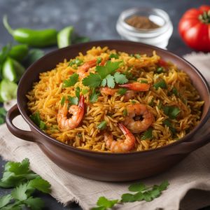 Kodava Style Prawn Pulao