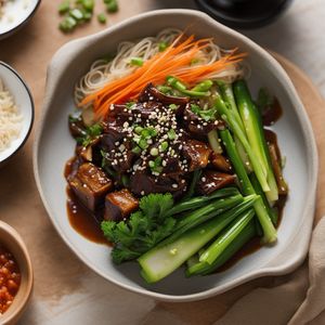 Korean-style Jjim Nimono (Steamed Braised Vegetables)