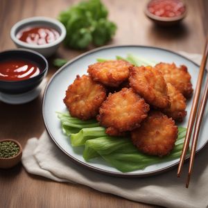 Korean-style Shrimp Fritters