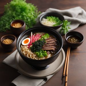 Kumamoto Ramen with Rich Tonkotsu Broth