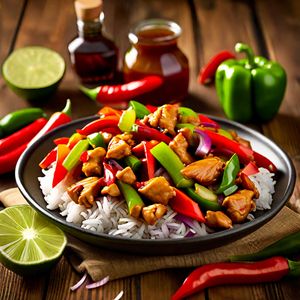 Cuban-style Kung Pao Chicken