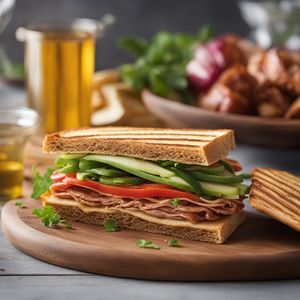 Kurdish-style Tortilla Sandwich