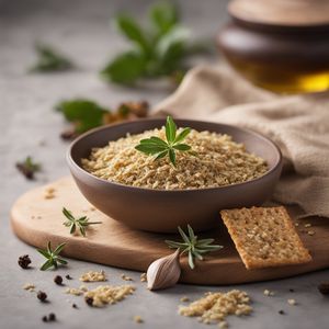 Latvian Garlic Crackers