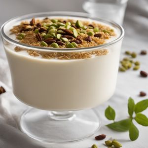 Lebanese-inspired Coconut Milk and Semolina Pudding