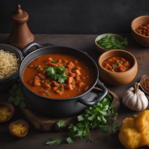 Lesotho-style Spiced Potato Stew