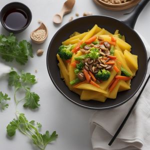 Liaoning-style Cornmeal with Vegetables