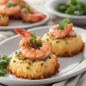 Lowcountry Shrimp and Grits Puffs