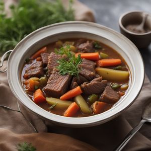 Lower Saxon Beef and Vegetable Stew