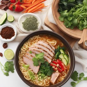Macedonian-Style Creamy Pork Ramen